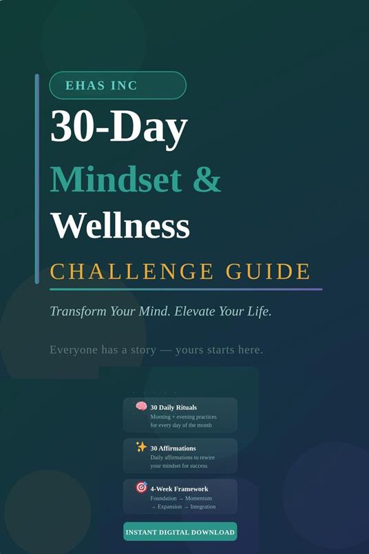 30-Day Mindset & Wellness Challenge Guide