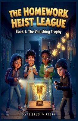 The Homework Heist League: Book 1: The Vanishing Trophy - Bart Studio Press - cover