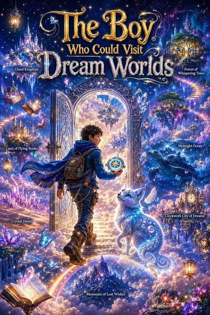 The Boy Who Could Visit Dream Worlds - Benjamin Rivers - ebook
