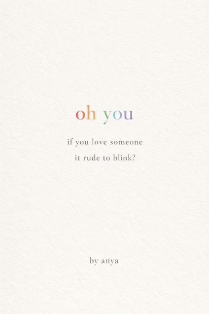 oh you