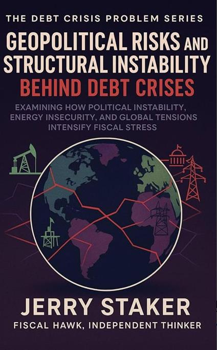 Book #25 – Geopolitical Risks and Structural Instability Behind Debt Crises: Examining How Political Instability, Energy insecurity, and Global Tensions Intensify Fiscal Stress