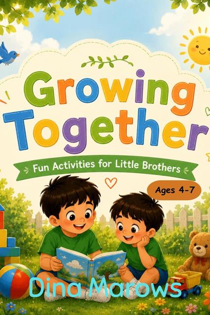 Growing Together: Fun Activities for Little Brothers - Dina Marows - ebook