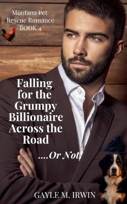 Falling for the Grumpy Billionaire Across the Road ... Or Not! - Gayle M Irwin - cover