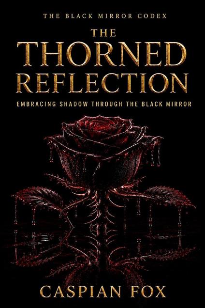 The Thorned Reflection Embracing Shadow Through the Black Mirror