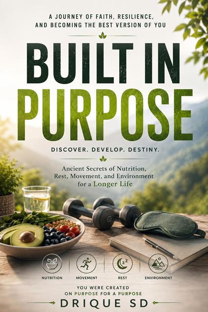 BUILT IN PURPOSE: Ancient Secrets of Nutrition, Rest, Movement, and Environment for a Longer Life