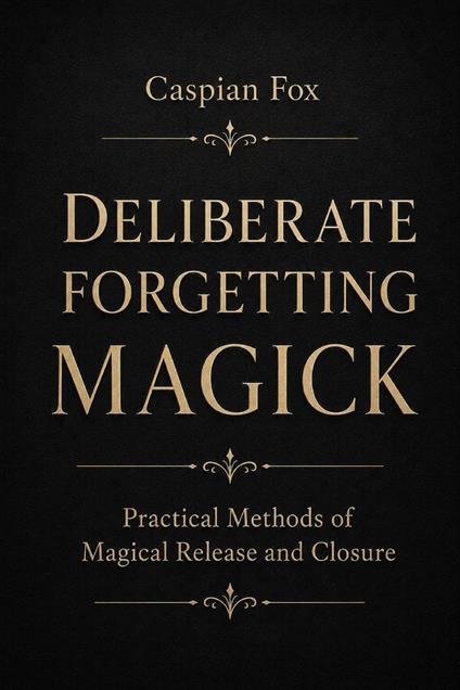 Deliberate Forgetting Magick: Practical Methods of Magical Release and Closure