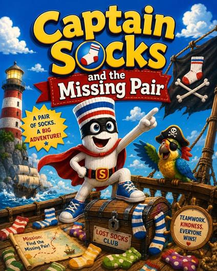 Captain Socks and the Missing Pair - P.T Rose - ebook