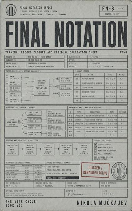 Final Notation