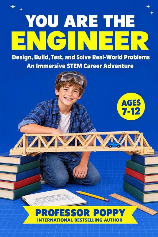 You Are the Engineer: Design, Build, Test, and Solve Real-World Problems | An Immersive STEM Career Adventure - Professor Poppy - ebook