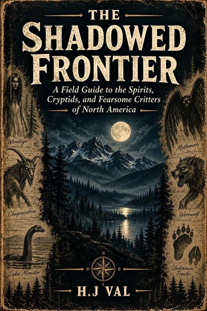 THE SHADOWED FRONTIER A Field Guide to the Spirits, Cryptids, and Fearsome Critters of North America