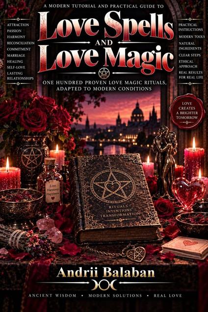A Modern Tutorial and Practical Guide to Love Spells and Love Magic. One hundred proven love magic rituals, adapted to modern conditions