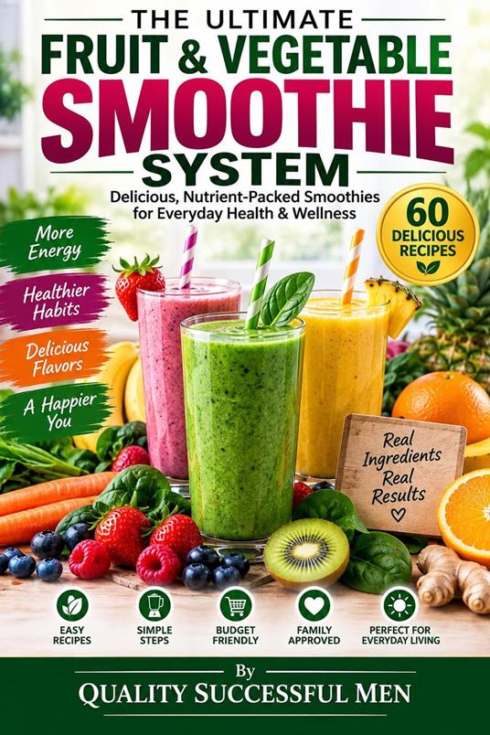 THE ULTIMATE FRUIT & VEGETABLE SMOOTHIE SYSTEM