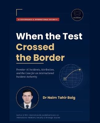 When the Test Crossed the Border - Naim Tahir Baig - cover