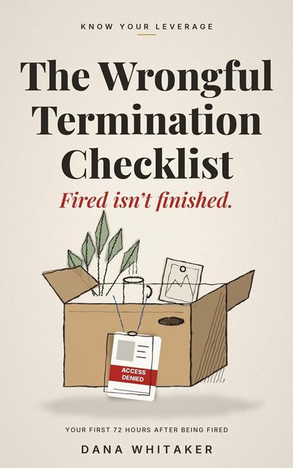 The Wrongful Termination Checklist