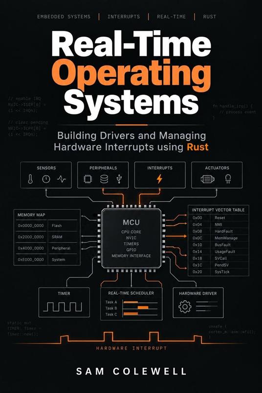 Real-Time Operating Systems: Building Drivers and Managing Hardware Interrupts using Rust