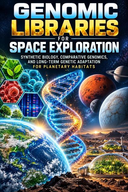 Genomic Libraries for Space Exploration: Synthetic Biology, Comparative Genomics, and Long-Term Genetic Adaptation for Planetary Habitats