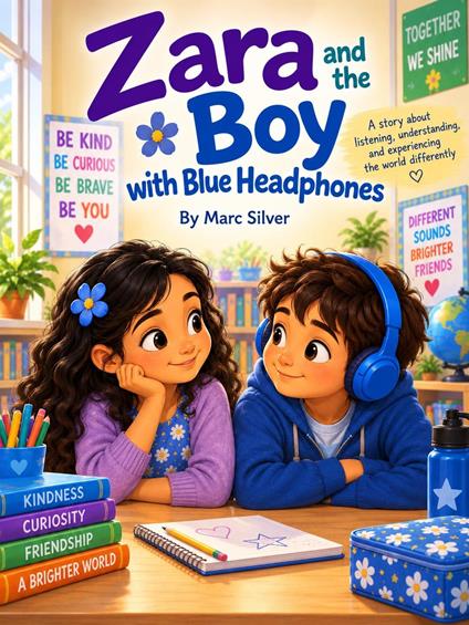 Zara and the Boy with Blue Headphones - Marc Silver - ebook