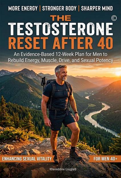 The Testosterone Reset After 40: An Evidence-Based 12-Week Plan For Men To Rebuild Energy, Muscle, And Drive