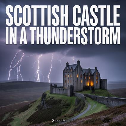 Scottish Castle in a Thunderstorm