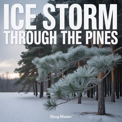 Ice Storm Through the Pines