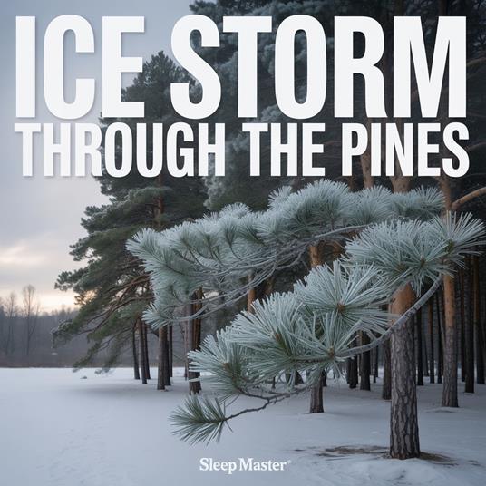 Ice Storm Through the Pines