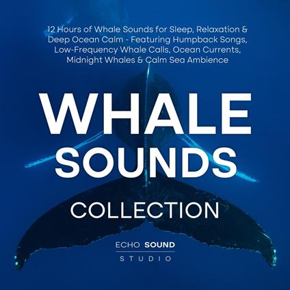 Whale Sounds Collection: 12 Hours of Whale Sounds for Sleep, Relaxation & Deep Ocean Calm - Featuring Humpback Songs, Low-Frequency Whale Calls, Ocean Currents, Midnight Whales & Calm Sea Ambience