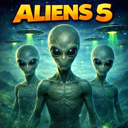 Aliens and Nothing But Aliens 5 - Seventeen Lost Sci-Fi Short Stories from the 1930s, 40s, 50s and 60s