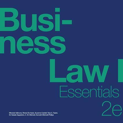 Business Law I Essentials 2e