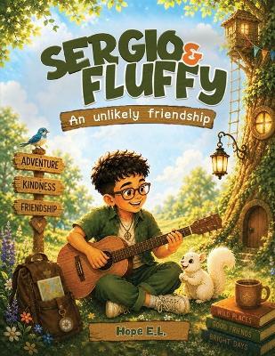 Sergio and Fluffy: An unlikely friendship - Hope E L - cover
