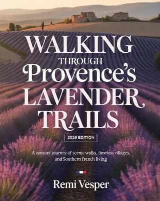 Walking Through Provence's Lavender Trails: A Sensory Journey of Scenic Walks, Timeless Villages, and Southern French Living - Remi Vesper - cover