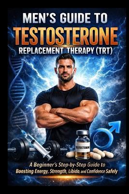 Men's Guide to Testosterone Replacement Therapy (TRT): A Beginner's Step-by-Step Guide to Boosting Energy, Strength, Libido, and Confidence Safely - David Melville - cover