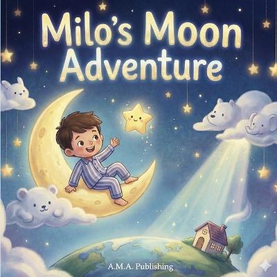 Milo's Moon Adventure: A Gentle Bedtime Story for Toddlers and Preschoolers About Sleep, Calm, and Sweet Dreams - A M A - cover