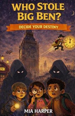 Who Stole Big Ben? A Decide Your Destiny Interactive Adventure: A Mystery-Filled Choose Your Own Adventure Book with Multiple Endings for Curious Young Readers - Mia Harper - cover