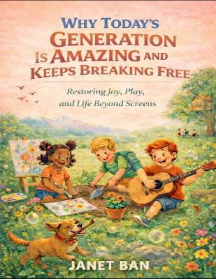 Why Today's Generation Is Amazing And Keeps Breaking Free: Restoring Joy, Play, and Life Beyond Screens - Janet Ban - cover