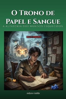 O Trono de Papel e Sangue: A Auditoria dos Mundos Esquecidos - Ashyus Guilda - cover