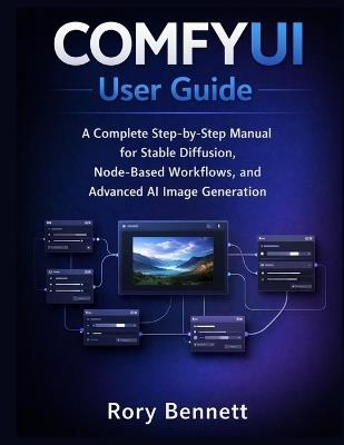 COMFYUI User Guide: A Complete Step-by-Step Manual for Stable Diffusion, Node-Based Workflows, and Advanced AI Image Generation - Rory Bennett - cover