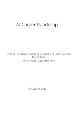AI Career Roadmap: A Step-by-Step System to Choose the Right Career, Build Skills, and Secure Opportunities - Ai Career Lab - cover