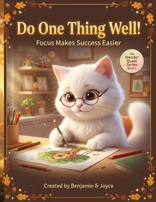 Do One Thing Well!: Focus Makes Success Easier - Benjamin Woods - cover