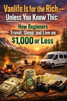 Vanlife Is for the Rich-Unless You Know This: How Beginners Travel, Sleep, and Live on $1,000 or Less - David Goldman - cover