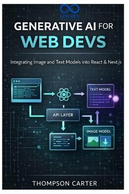 Generative AI for Web Developers: Integrating Image and Text Models into React & Next.js - Thompson Carter - cover