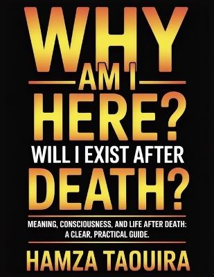 Why Am I Here? Will I Exist After Death?: An Existential Self-Help Guide to Calm Fear, Find Meaning, and Live Well with Uncertainty - Hamza Taouira - cover