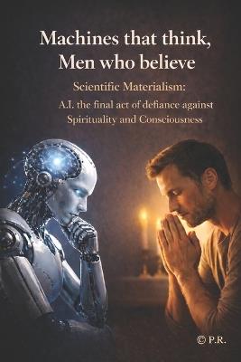 "Machines that think, Men who believe": "Scientific Materialism: A.I. the final act of defiance against Spirituality and Consciousness" - Patt Rogger - cover