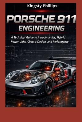 Porsche 911 Engineering: A Technical Guide to Aerodynamics, Hybrid Power Units, Chassis Design, and Performance" - Kingsty Phillips - cover