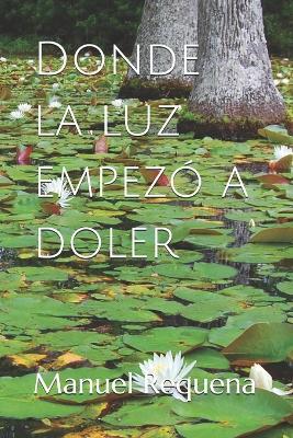 Donde la luz empezó a doler - Manuel Requena - cover