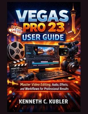 Vegas Pro 23 User Guide: Master Video Editing, Audio, Effects, and Workflows for Professional Results - Kenneth C Kubler - cover