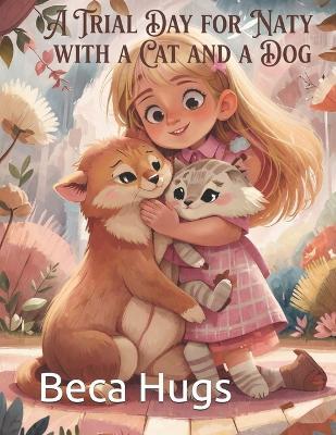 Naty's Trial Day with a Cat and a Dog: A Gentle Children's Story About Caring for Pets - Beca Hugs - cover