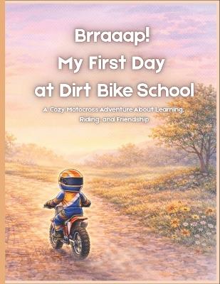 Brraaap! My First Day at Dirt Bike School: A Cozy Motocross Adventure About Learning, Riding, and Friendship - Cedo Edition - cover