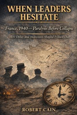 FRANCE, 1940 - Paralysis Before Collapse: How Hesitation and Doctrinal Rigidity Destroyed France in World War II - Robert Cain - cover
