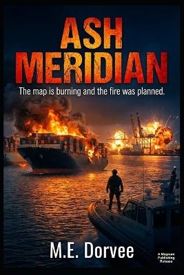 Ash Meridian: The map is burning and the fire was planned - M E Dorvee - cover