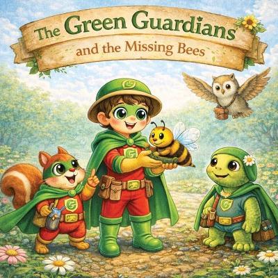 The Green Guardians and the Missing Bees - Db Wolf - cover
